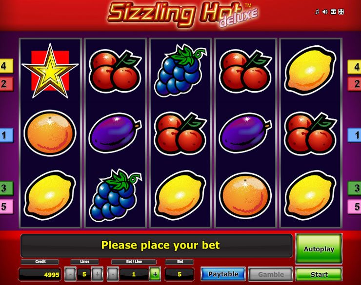 Juego Slot Machine Deluxe