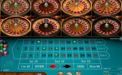 multi wheel european roulette gold series